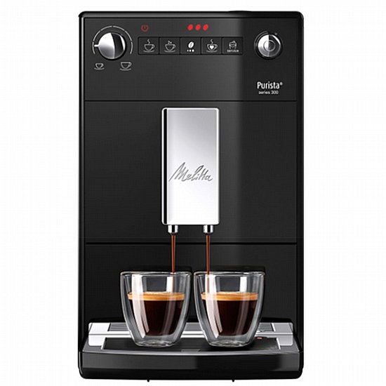 מכונת אספרסו Melitta Purista® Series 300 שחור מכונת אספרסו Melitta Purista® Series 300 שחור