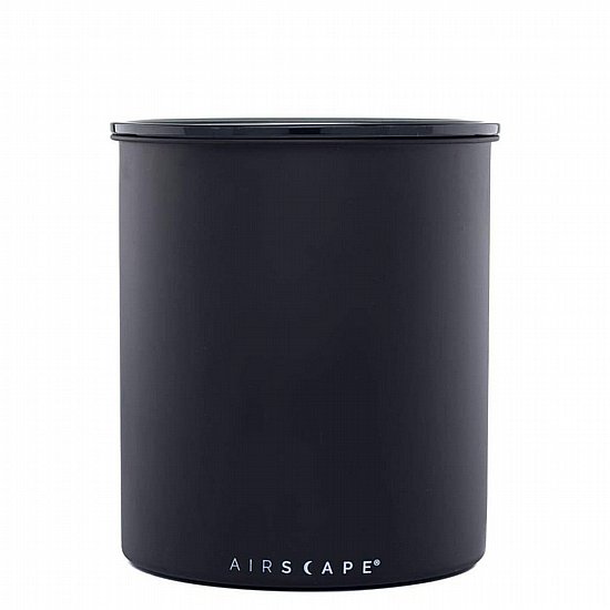 מיכל אחסון לפולי קפה אטום Airscape שחור מט 1 ק״ג מיכל אחסון לפולי קפה אטום Airscape שחור מט 1 ק״ג