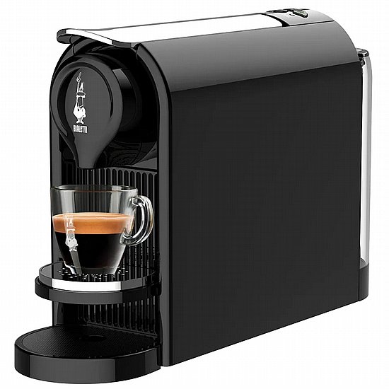 מכונת קפה לקפסולות Bialetti Gioia Plus שחורה מכונת קפה לקפסולות Bialetti Gioia Plus שחורה
