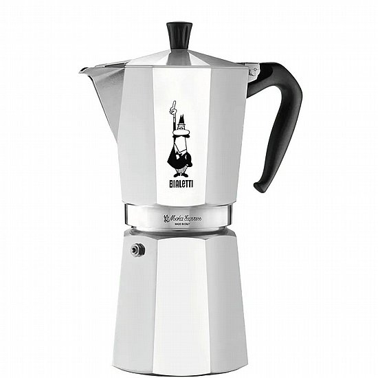 מקינטה 12 כוסות Bialetti Moka Express מקינטה 12 כוסות Bialetti Moka Express