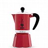 מקינטה Bialetti Moka Rainbow ל-6 כוסות אדום