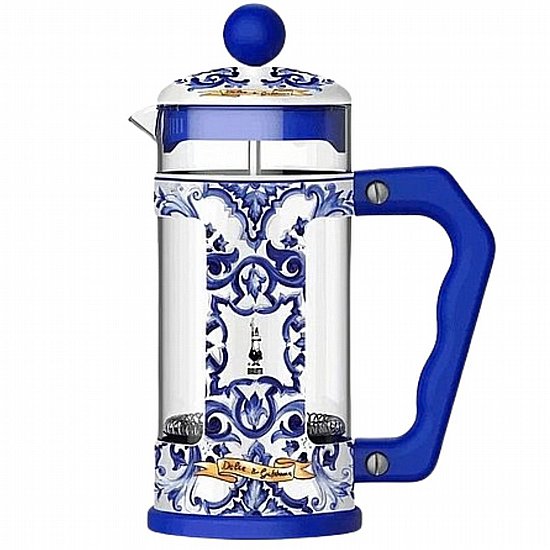 פרנץ' פרס Bialetti בנפח 1000 מ"ל Dolce&Gabbana Blu Mediterraneo פרנץ' פרס Bialetti בנפח 1000 מ"ל Dolce&Gabbana Blu Mediterraneo