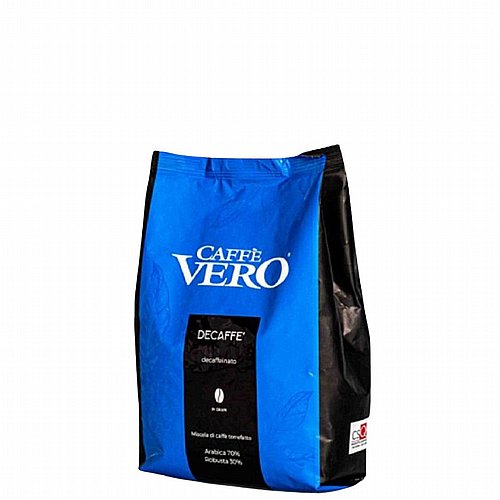 CAFFÈ VERO Decaff - קפה ורו נטול קפאין | פולי קפה 500 גרם