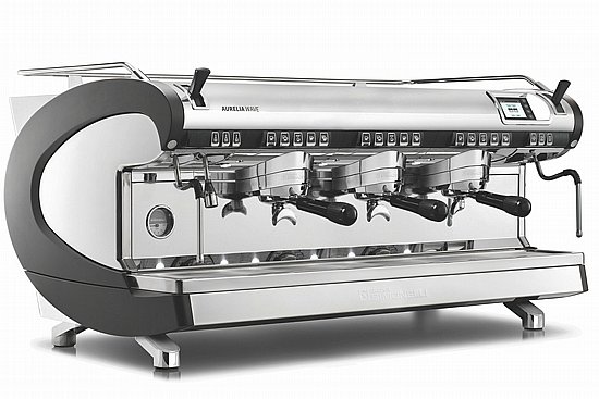 מכונת אספרסו מקצועית לבתי עסק Nuova Simonelli AURELIA WAVE Volumetric 3GR (3 ראשים) - שחור מכונת אספרסו מקצועית לבתי עסק Nuova Simonelli AURELIA WAVE Volumetric 3GR (3 ראשים) - שחור