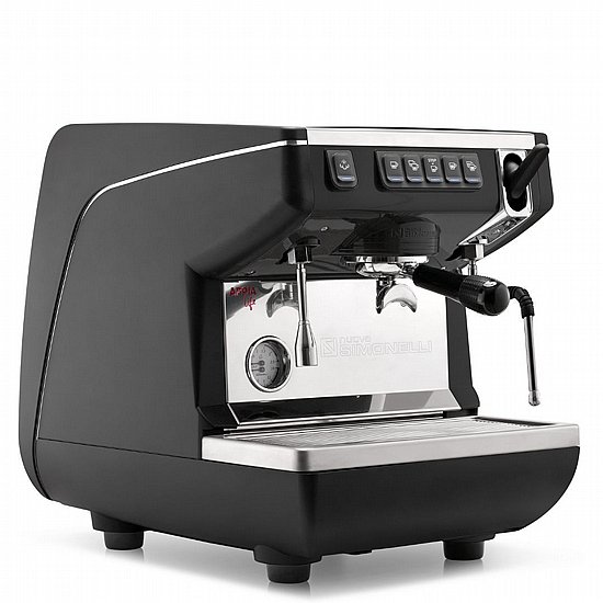 מכונת אספרסו מקצועית לבתי עסק Nuova Simonelli Appia Life 1GR (ראש אחד) - שחור מכונת אספרסו מקצועית לבתי עסק Nuova Simonelli Appia Life 1GR (ראש אחד) - שחור