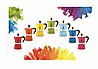 מקינטה Bialetti Moka Rainbow ל-3 כוסות ירוק