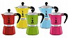 מקינטה Bialetti Moka Rainbow ל-6 כוסות אדום