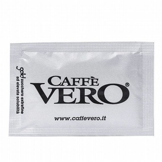 סוכר לבן 1000 שקיות אישיות CAFFE VERO סוכר לבן 1000 שקיות אישיות CAFFE VERO