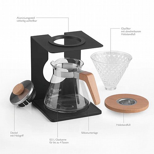 ���� ����� ����� BEEM Pour Over ���� ����� - ���� 500 �"�