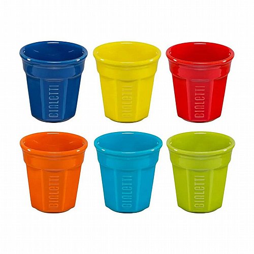 �� 6 ����� ������ ������ 90 �"� Bialetti BIcchierinn Multicolor