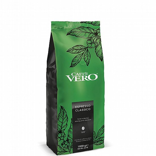 פולי קפה 1 ק״ג CAFF? VERO Espresso Classico - Green פולי קפה 1 ק״ג CAFF? VERO Espresso Classico - Green