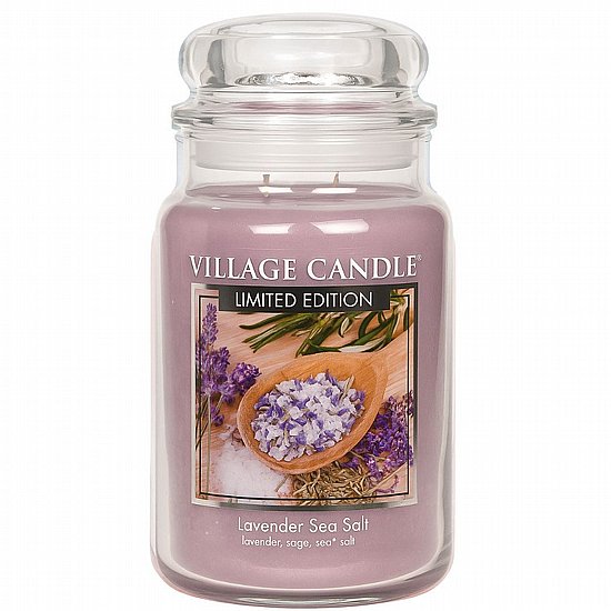 �� �����  Village Candle  Lavender Sea Salt   - ���� (L)