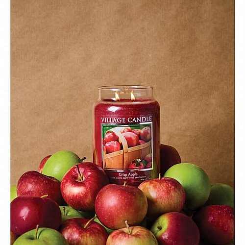 �� ����� ���� Village Candle - Crisp Apple
