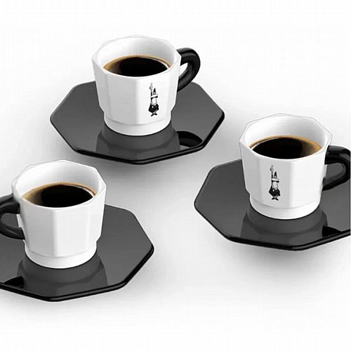 �� 4 ����� ������ ������ 75 �"� �� ������� Bialetti Octagonal ����-���