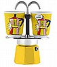 סט מקינטה Bialetti Mini Express כולל 2 כוסות - Lichtenstein