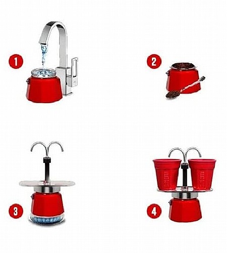 �� ������ Bialetti Mini Express ���� 2 ����� ����
