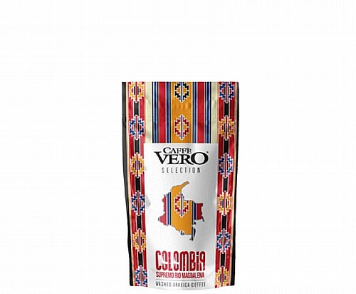 פולי קפה ורו חד-זניים 250 גרם - CAFFÈ VERO COLOMBIA