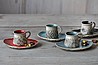 כוס אספרסו קרמית בעבודת יד 100 מ״ל עם תחתית | Kari Ceramics