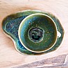 ספל קפוצ`ינו קרמי בעבודת יד 250 מ״ל עם תחתית | Kari Ceramics