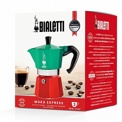 ������ ������ ���� ������ �������� 3 ����� Bialetti Moka Express Tricolor