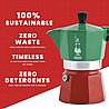 מקינטה 6 כוסות Bialetti Moka Express טריקולור