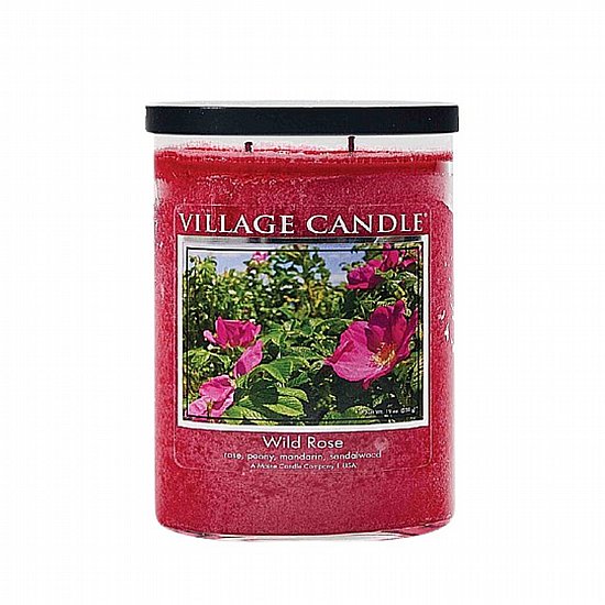 נר ריחני Village Candle Wild Rose - גודל (M) נר ריחני Village Candle Wild Rose - גודל (M)