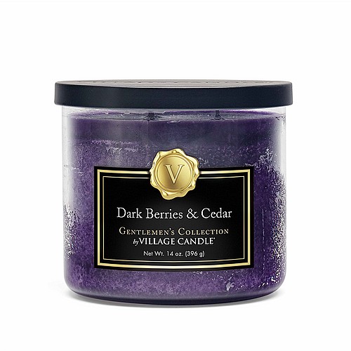�� ����� Village Candle Dark Berries & Cedar - ���� Gentlemen�s Collection