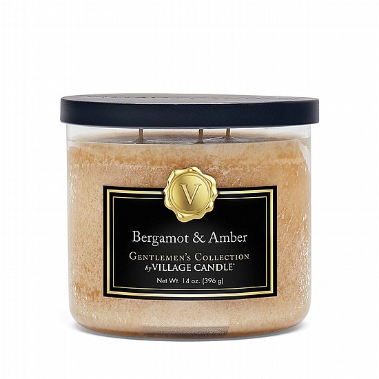 נר ריחני Village Candle Bergamot & Amber - סדרת Gentlemen’s Collection נר ריחני Village Candle Bergamot & Amber - סדרת Gentlemen’s Collection