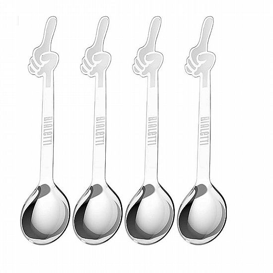 סט 4 כפיות נירוסטה Bialetti OMNIO סט 4 כפיות נירוסטה Bialetti OMNIO