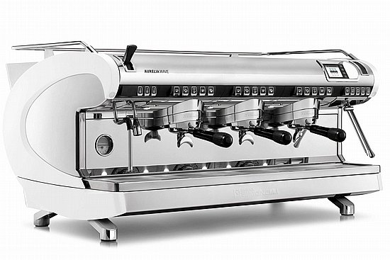 מכונת אספרסו מקצועית לבתי עסק Nuova Simonelli AURELIA WAVE Volumetric 3GR (3 ראשים) - לבן מכונת אספרסו מקצועית לבתי עסק Nuova Simonelli AURELIA WAVE Volumetric 3GR (3 ראשים) - לבן