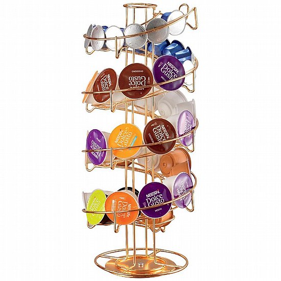 מעמד אחסון קפסולות אוניברסלי מסתובב מעמד אחסון קפסולות אוניברסלי מסתובב