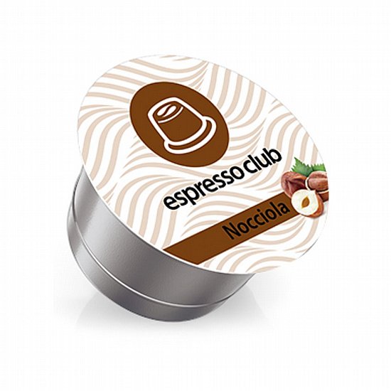 10 קפסולות אספרסו קלאב אגוזי לוז - Espresso Club Nocciola 10 קפסולות אספרסו קלאב אגוזי לוז - Espresso Club Nocciola