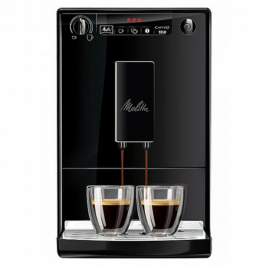 מכונת קפה טוחנת Melitta CAFFEO® SOLO® Pure Black מכונת קפה טוחנת Melitta CAFFEO® SOLO® Pure Black