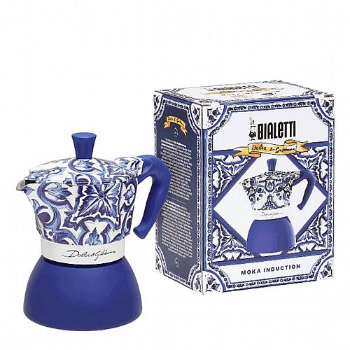 ������ ������ ���� ��������� 4 ����� | Bialetti x Dolce&Gabbana Blue