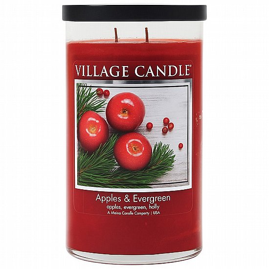 נר ריחני Village Candle Apples & Evergreen - גודל (L) נר ריחני Village Candle Apples & Evergreen - גודל (L)