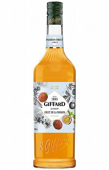 סירופ פסיפלורה גיפארד 1 ליטר GIFFARD PASSION FRUIT סירופ פסיפלורה גיפארד 1 ליטר GIFFARD PASSION FRUIT