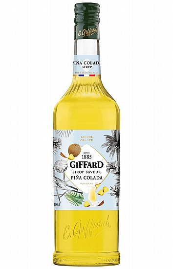 סירופ פינה קולדה גיפארד 1 ליטר GIFFARD PINA COLADA סירופ פינה קולדה גיפארד 1 ליטר GIFFARD PINA COLADA