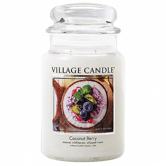 �� ����� Village Candle Coconut Berry - ���� (L)