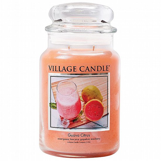 נר ריחני Village Candle Guava Citrus - גודל (L) נר ריחני Village Candle Guava Citrus - גודל (L)