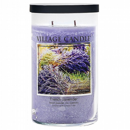 נר ריחני Village Candle French Lavender - גודל (L) נר ריחני Village Candle French Lavender - גודל (L)