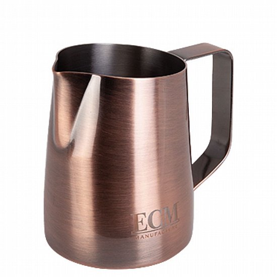 כד הקצפה מנירוסטה לחלב בגימור נחושת 450 מ"ל ECM Milk Pitcher Heritage Line כד הקצפה מנירוסטה לחלב בגימור נחושת 450 מ"ל ECM Milk Pitcher Heritage Line