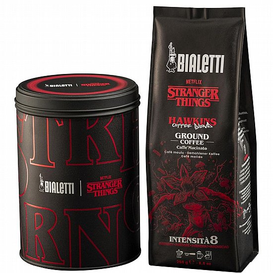 קפה טחון 250 גרם Bialetti Stranger Things קפה טחון 250 גרם Bialetti Stranger Things