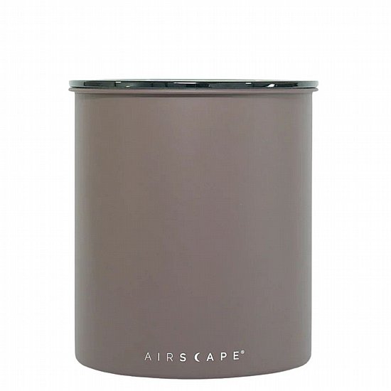 מיכל אחסון לפולי קפה אטום Airscape אפור מט 1 ק״ג מיכל אחסון לפולי קפה אטום Airscape אפור מט 1 ק״ג