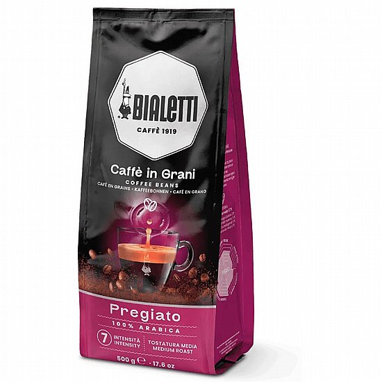 פולי קפה Bialetti Grani Pregiato 500 גרם פולי קפה Bialetti Grani Pregiato 500 גרם