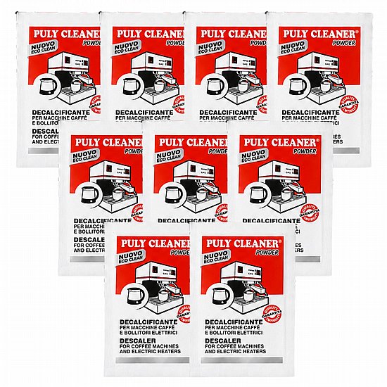 אבקת מסיר אבנית Puly Cleaner למכונות קפה ואספרסו - מארז 10 שקיות × 25 גרם אבקת מסיר אבנית Puly Cleaner למכונות קפה ואספרסו - מארז 10 שקיות × 25 גרם