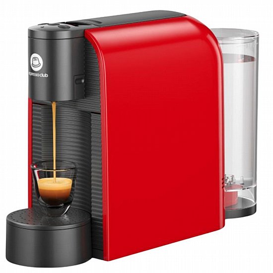 מכונת קפה קפסולות אספרסו קלאב פיקולה - Espresso Club Piccola Model X אדום מכונת קפה קפסולות אספרסו קלאב פיקולה - Espresso Club Piccola Model X אדום