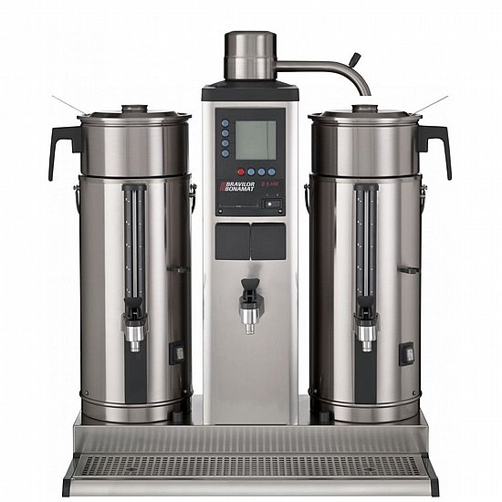 מכונת קפה פילטר מקצועית Bravilor Bonamat B5 HW עם ברז מים חמים מכונת קפה פילטר מקצועית Bravilor Bonamat B5 HW עם ברז מים חמים